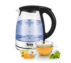 Hervidor TM Electron 1,7 L Cristal Vidrio de Borosilicato