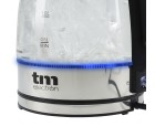 Hervidor TM Electron 1,7 L Cristal Vidrio de Borosilicato