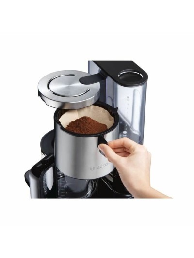 Cafetera de Goteo BOSCH TKA8633 Styline Negro 1100 W 1,25 L