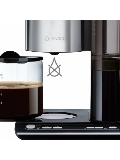 Drip Coffee Machine BOSCH TKA8633 Styline Black 1100 W 1,25 L