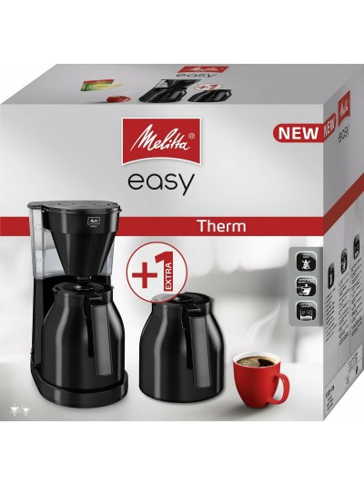 Cafetera de Goteo Melitta Easy Therm II Negro 1050 W 1 L