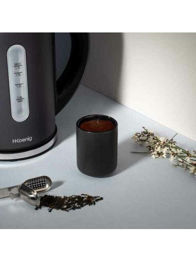 Kettle Hkoenig BOE52 2200 W Black Stainless steel 2200 W 1,7 L 1,7 L