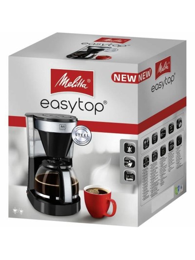Electric Coffee-maker Melitta Easy Top II 1023-04 1050 W Black 1050 W 1,25 L 900 g
