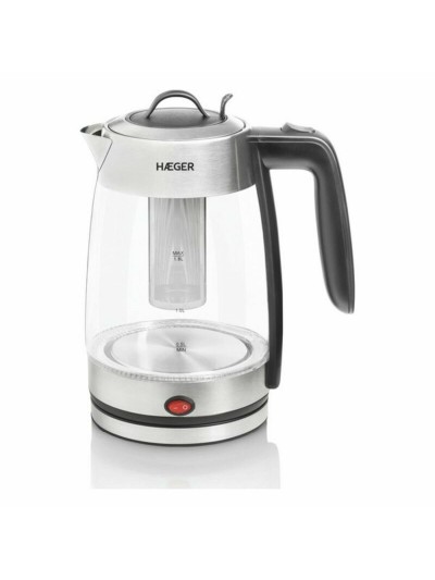 Bouilloire et Théière Haeger EK-22F.020A Blanc Acier inoxydable 2200 W