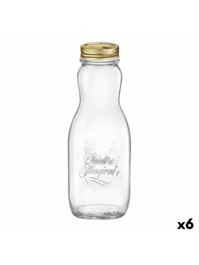 Bottle Bormioli Rocco Quattro Stagioni Transparent Glass 1 L (6 Units)