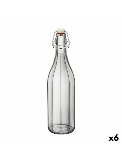 Bottle Bormioli Rocco Oxford Transparent Glass (1 L) (6 Units)