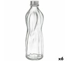 Botella Bormioli Rocco Aqua Transparente Vidrio (750 ml) (6 Unidades)