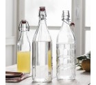 Botella Bormioli Rocco Oxford Transparente Vidrio (1 L) (6 Unidades)
