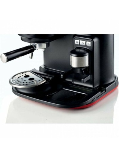 Cafetera Express de Brazo Ariete 1318 15 bar 1080 W Rojo