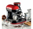Cafetera Express de Brazo Ariete 1318 15 bar 1080 W Rojo