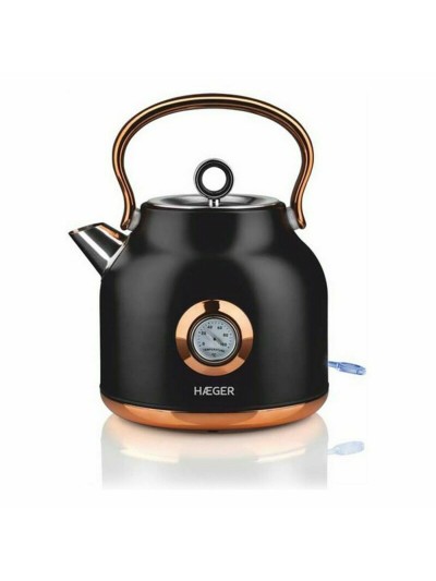 Bouilloire et Théière Haeger EK-22B.024A Noir Acier inoxydable 2200 W 1,7 L