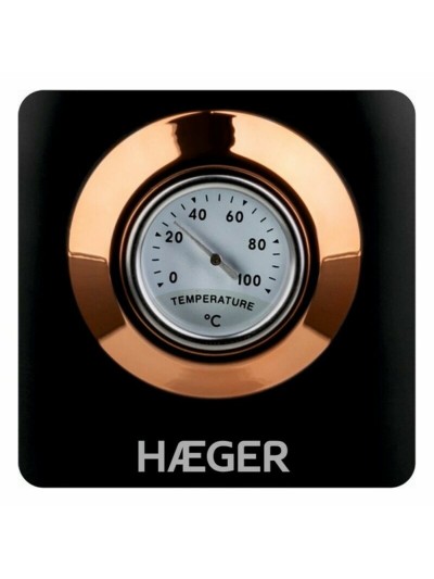 Hervidor y Tetera Eléctrica Haeger EK-22B.024A Negro Acero Inoxidable 2200 W 1,7 L