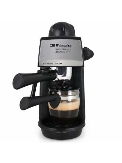 Cafetera Express de Brazo Orbegozo EXP4600 Negro