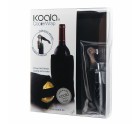 Set de Accesorios para Vino Koala Ac Negro Metal 2 Piezas