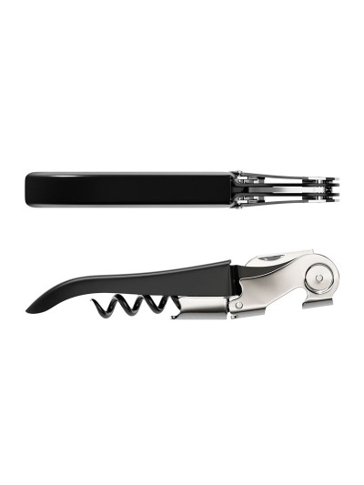 Set of Wine Accessories Koala Ac Black Metal 2 Pieces