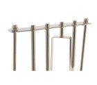 Set de Coctelería DKD Home Decor 25,5 x 9 x 30 cm Natural Plateado Acero Inoxidable Acacia