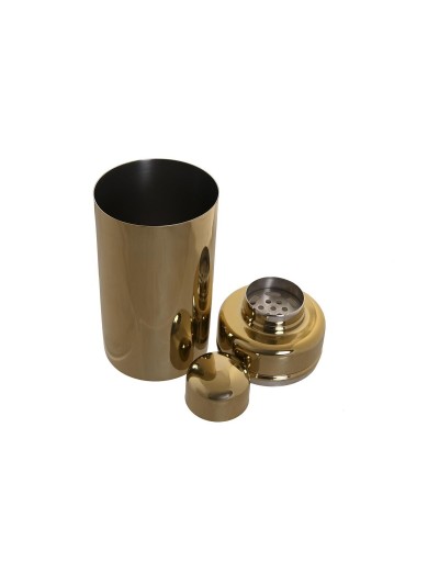 Cocktail Set DKD Home Decor 30 x 10 x 28 cm Stainless steel Copper White Marble