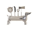 Coffret Cocktail DKD Home Decor 37 x 9 x 18 cm Argenté Acier inoxydable