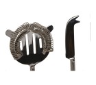 Set de Coctelería DKD Home Decor 37 x 9 x 18 cm Plateado Acero Inoxidable