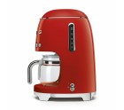 Cafetera de Goteo Smeg DCF02RDEU Rojo 1050 W 1,4 L