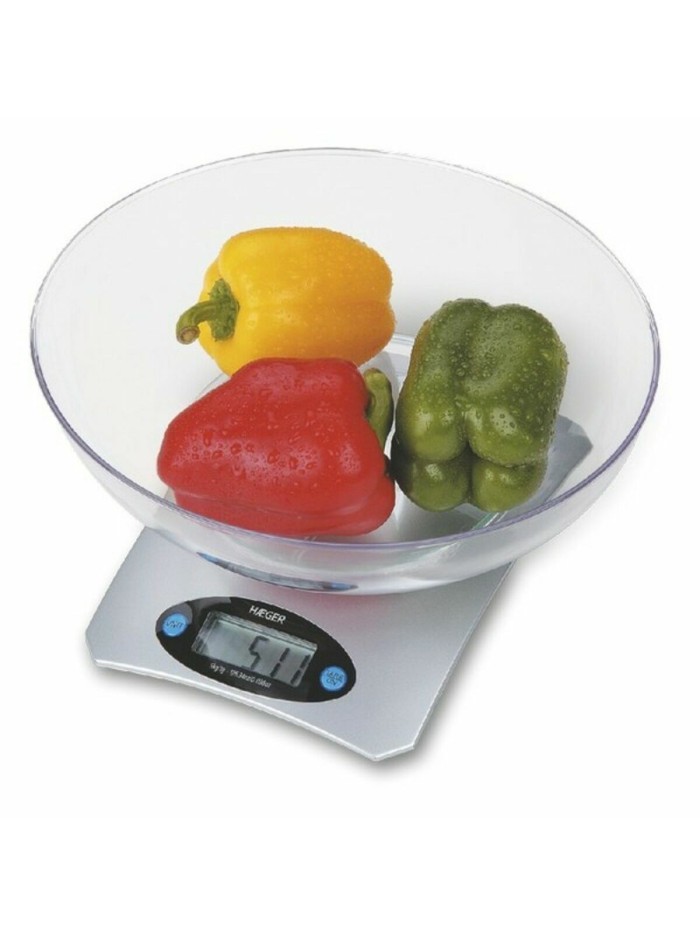 Digital Kitchen Scale Haeger KS-05B.002B 5 kg Black