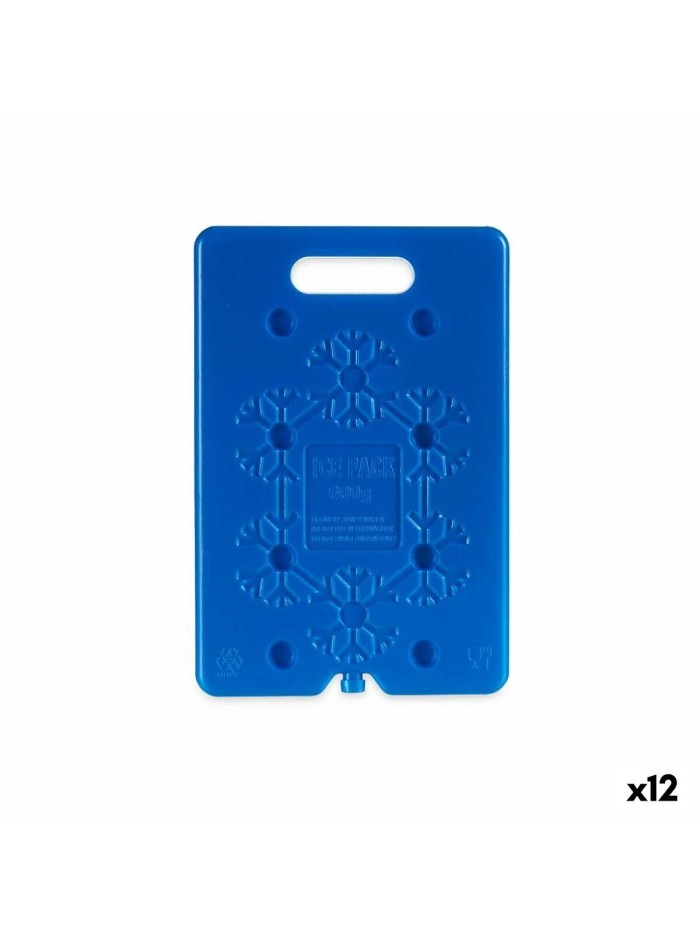 Acumulador de Frío Azul Plástico 600 ml 30 x 1,5 x 20 cm (12 Unidades)