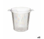 Cubitera Rayas Plástico 16,5 x 17 x 21 cm (12 Unidades)