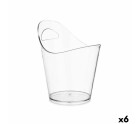 Ice Bucket Transparent Plastic 5 L (6 Units)