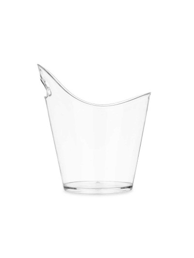 Cubitera Transparente Plástico 5 L (6 Unidades)