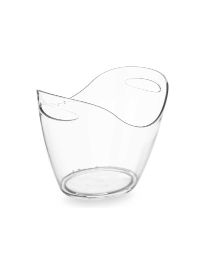 Ice Bucket Transparent Plastic 8 L (6 Units)