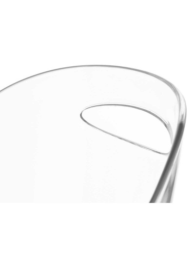 Sceau à Glace Transparent Plastique 8 L (6 Unités)