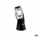 Wine Aerator Black Transparent TPE 24 Units