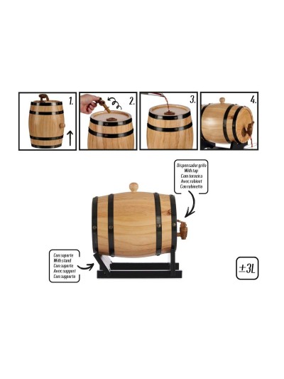 Wine Barrel 3 L