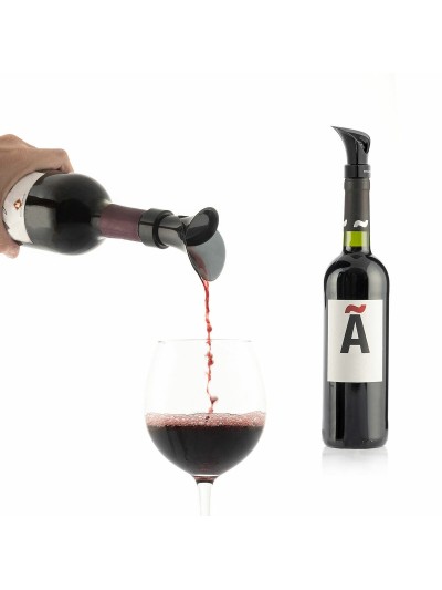 2-in-1  Wine Stopper with Pourer and Aerator Wintopp InnovaGoods