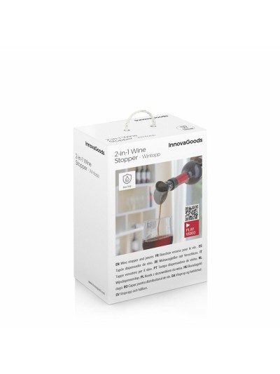 Tapón Dispensador Aireador de Vino 2 en 1 Wintopp InnovaGoods