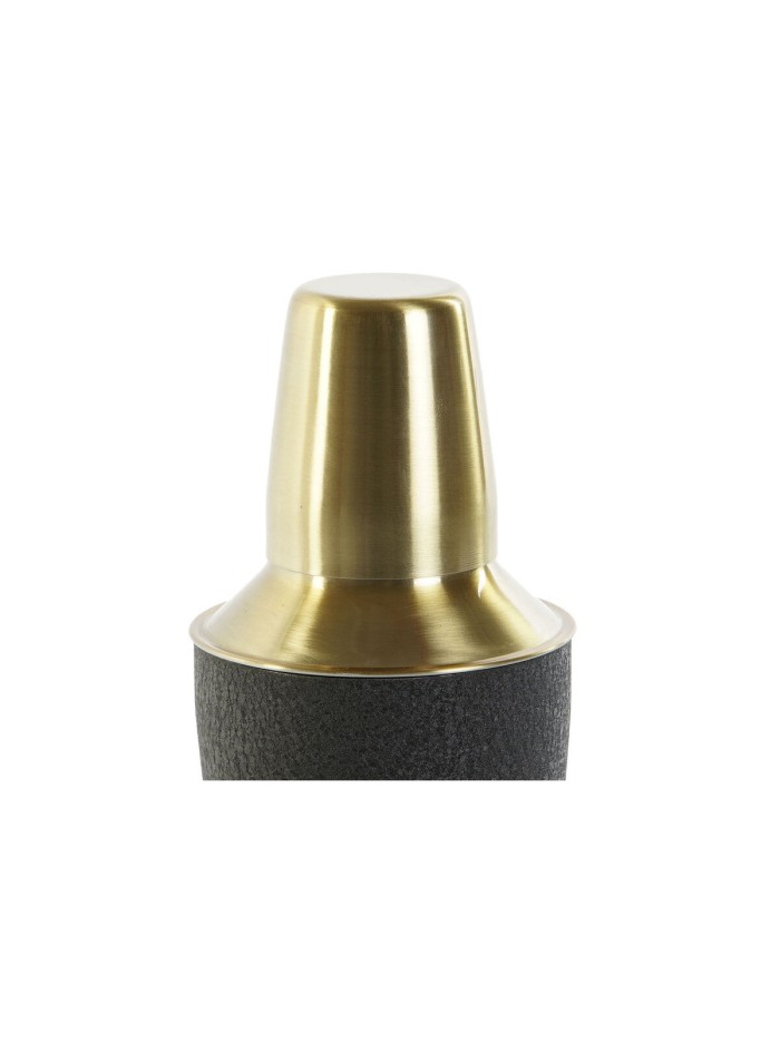 Coctelera DKD Home Decor Negro Acero Inoxidable 9,5 x 9,5 x 22 cm