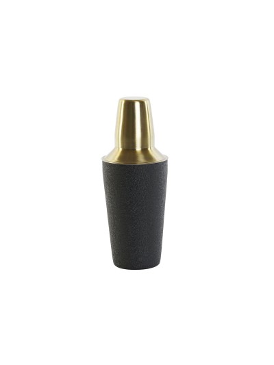 Coctelera DKD Home Decor Negro Acero Inoxidable 9,5 x 9,5 x 22 cm
