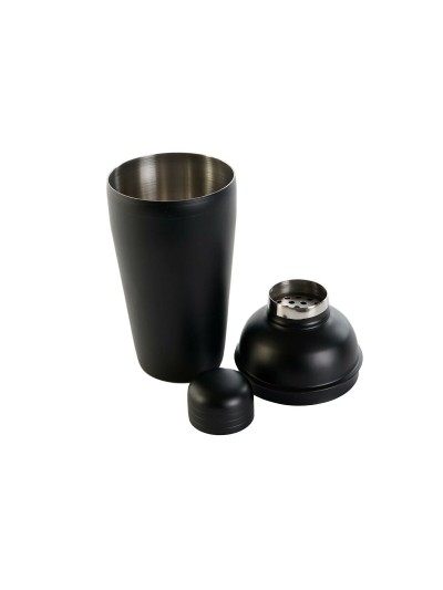 Set de Coctelería DKD Home Decor Negro Acero Inoxidable 500 ml 8 x 8 x 20 cm