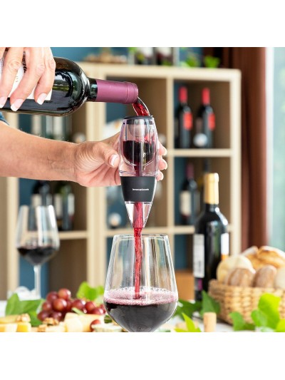 Aérateur de Vin avec Filtre, Support et Pochette de Transport Wineir InnovaGoods