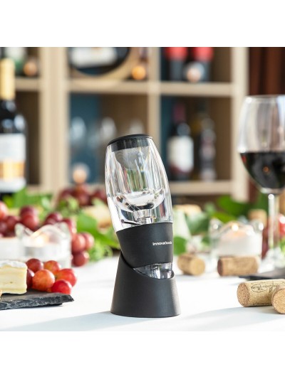 Aireador de Vino con Filtro, Soporte y Funda Wineir InnovaGoods