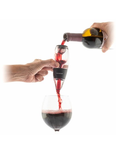 Aireador de Vino con Filtro, Soporte y Funda Wineir InnovaGoods