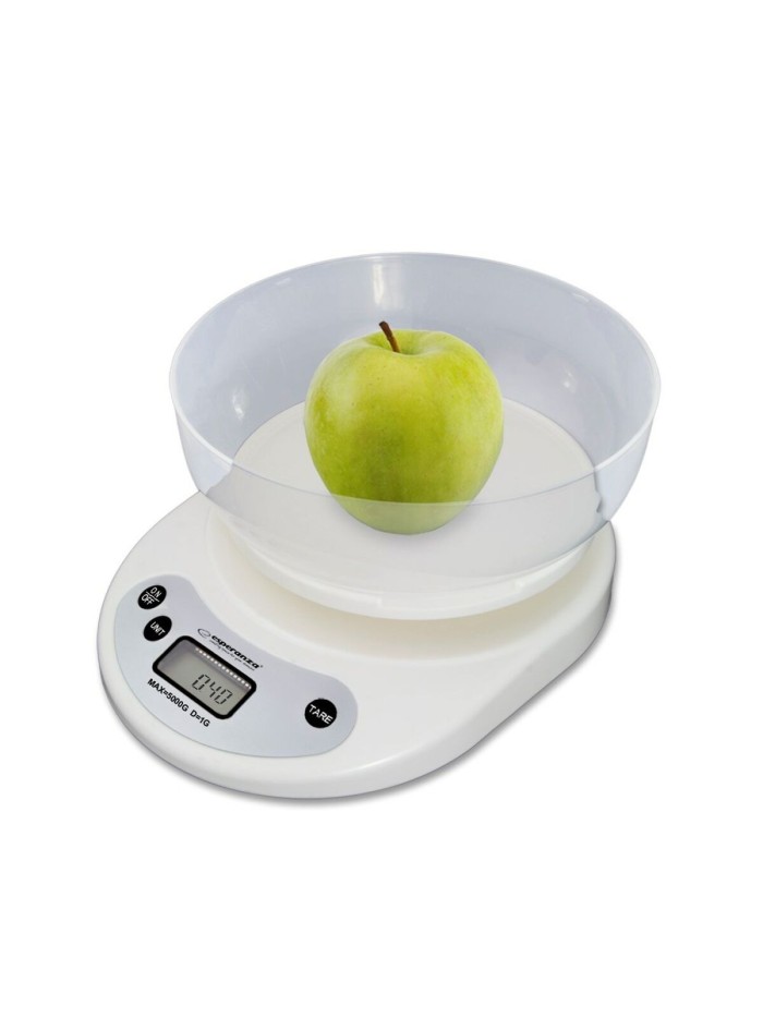 Báscula de Cocina Esperanza EKS007 Blanco 5 kg