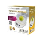 Báscula de Cocina Esperanza EKS007 Blanco 5 kg