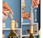 Bomba de Vacío y Tapones para Vino Winuum InnovaGoods (4 tapones)