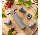 Bomba de Vacío y Tapones para Vino Winuum InnovaGoods (4 tapones)