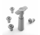 Vacuum Pump and Wine Stoppers Winuum InnovaGoods (4 caps)