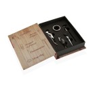 Set of Wine Accessories Versa Wood 5 x 20 x 14,5 cm
