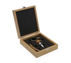 Set de Accesorios para Vino Versa Bambú Acero