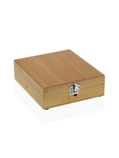 Set de Accesorios para Vino Versa Bambú Acero