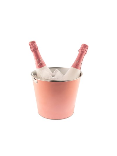 Ice Bucket Koala   With handle Pink Metal 5 L